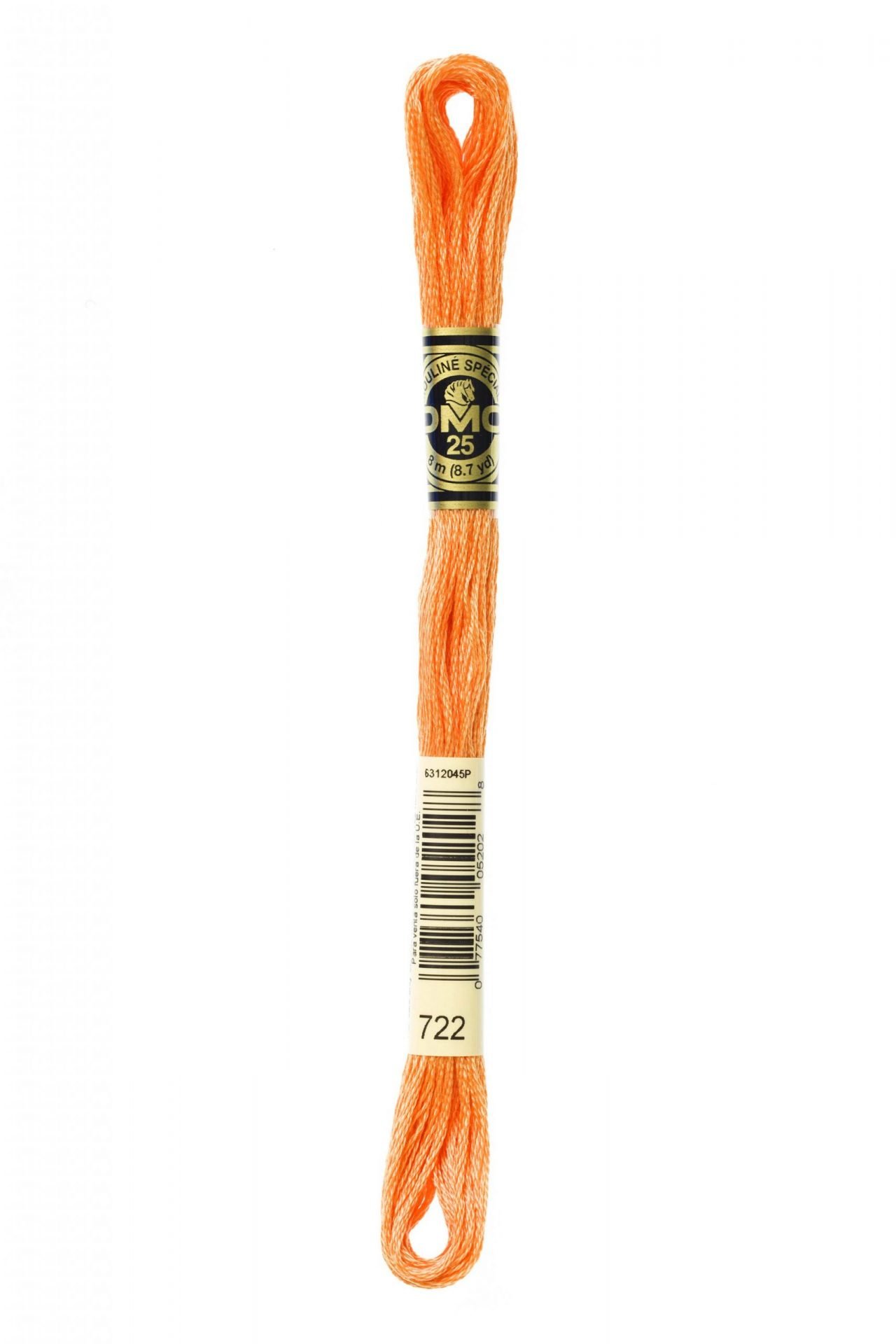 Linha de Bordado Mouline Tons de Laranja DMC Linha de Bordado