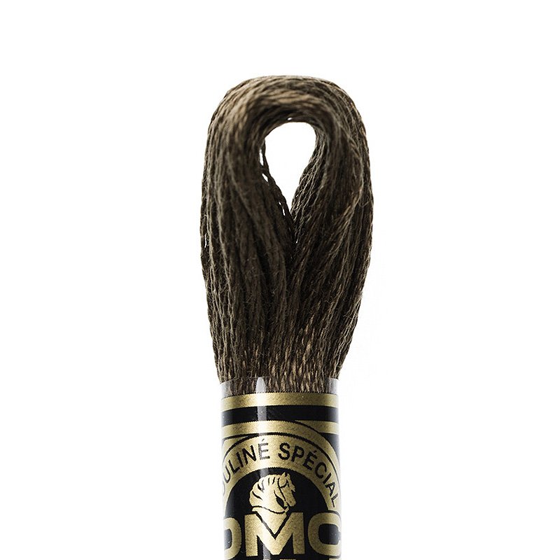 Linhas de Bordado Mouline Tons de Marrom DMC Linha de Bordado